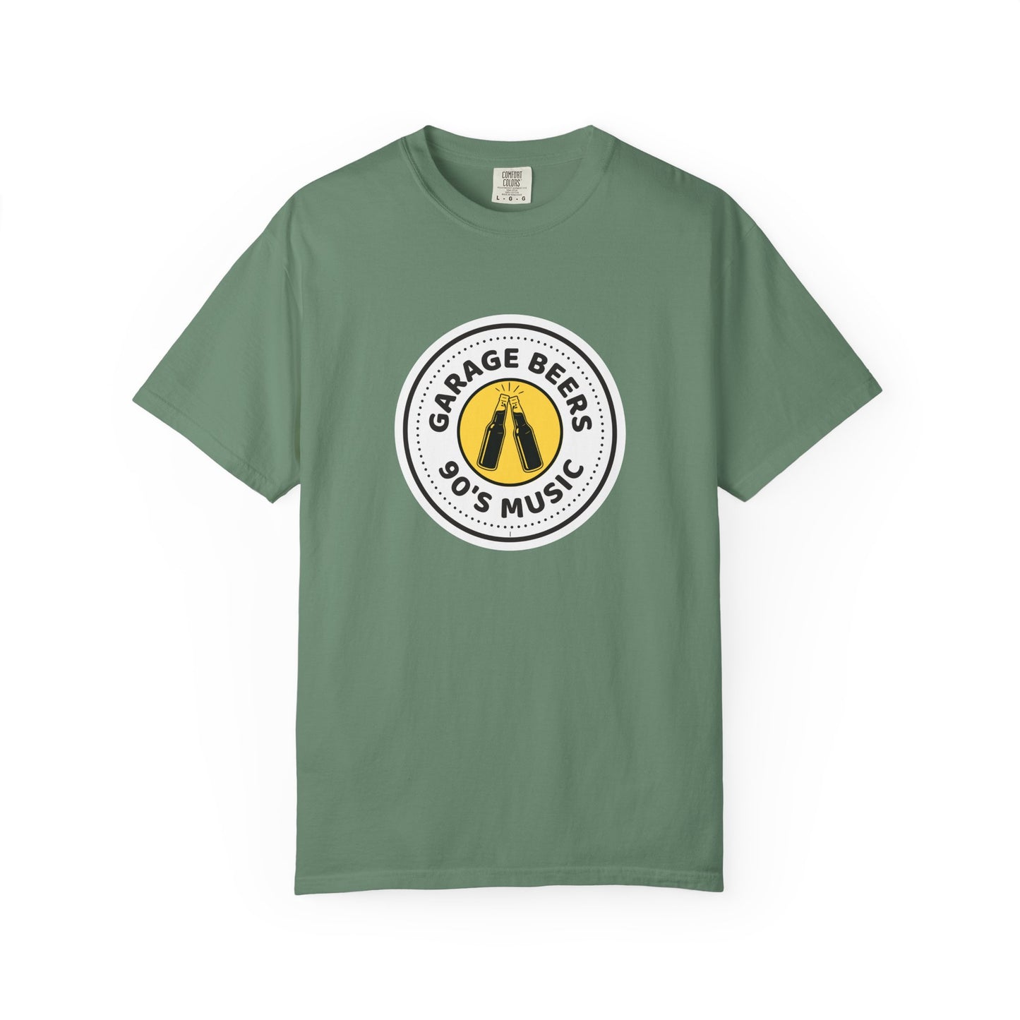 90's Music Garage Beers T-Shirt, Vintage Vibe Tee, Unisex Casual Shirt, Perfect for Parties, Music Lovers Gift, Retro Style Clothing