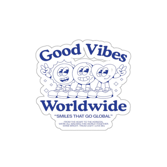 Good Vibes Worldwide Sticker