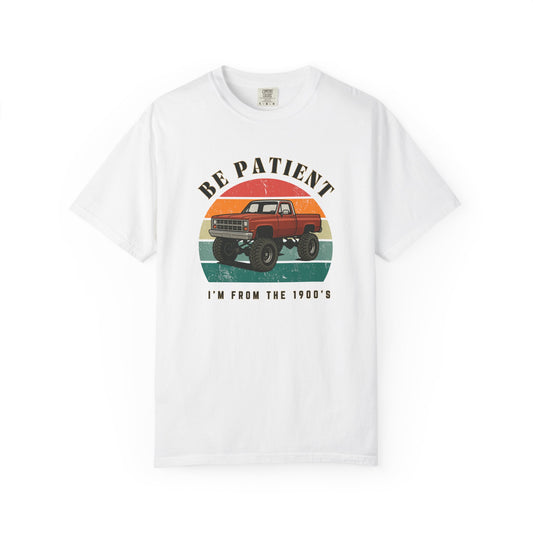 Retro 90s Graphic Tee - Vintage Style Unisex T-Shirt, Casual Wear, Gifts, Summer Style, Be Patient Design