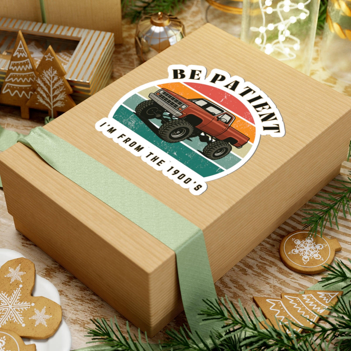 Vintage Truck Kiss-Cut Stickers | Retro Car Stickers for Laptop, Water Bottle, Planner, Gift for 90s Enthusiasts