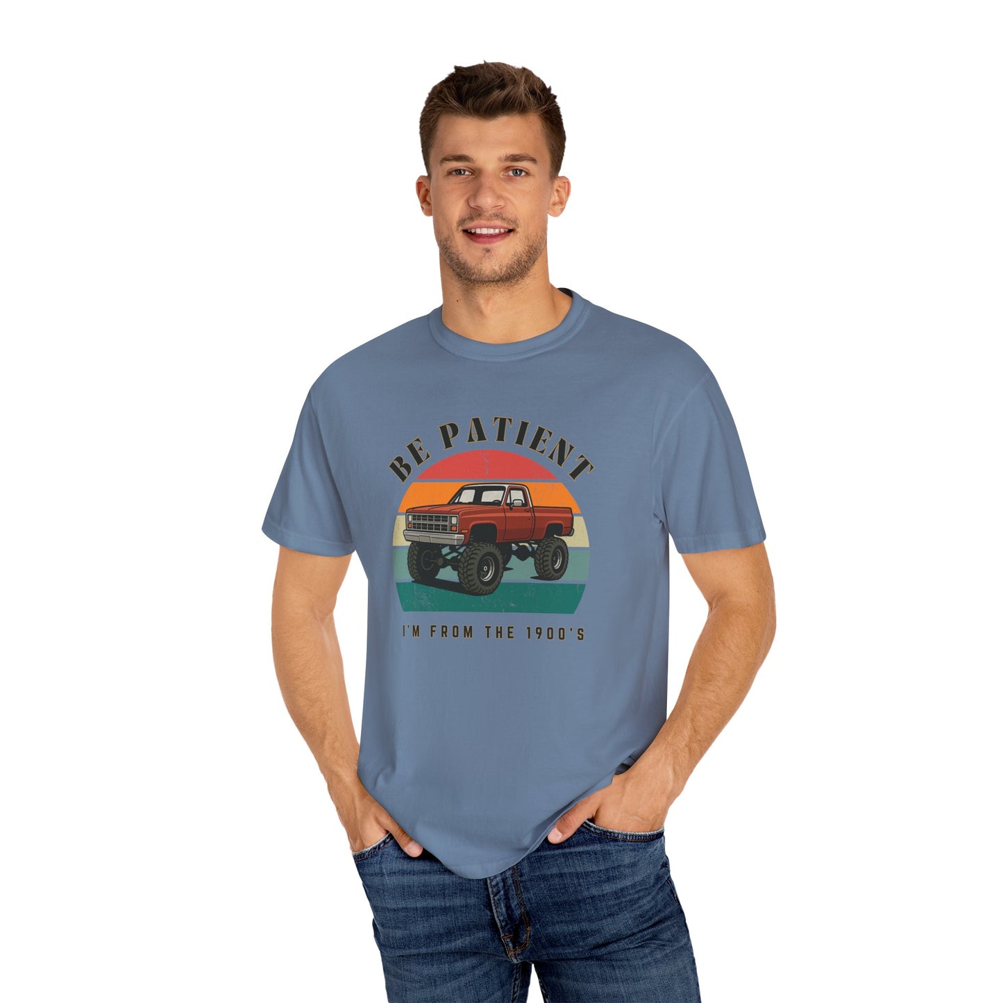 Retro 90s Graphic Tee - Vintage Style Unisex T-Shirt, Casual Wear, Gifts, Summer Style, Be Patient Design