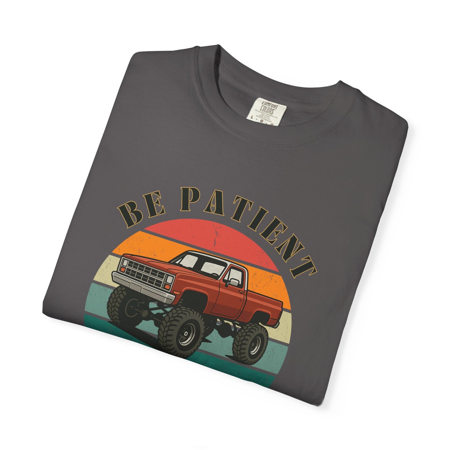 Retro 90s Graphic Tee - Vintage Style Unisex T-Shirt, Casual Wear, Gifts, Summer Style, Be Patient Design