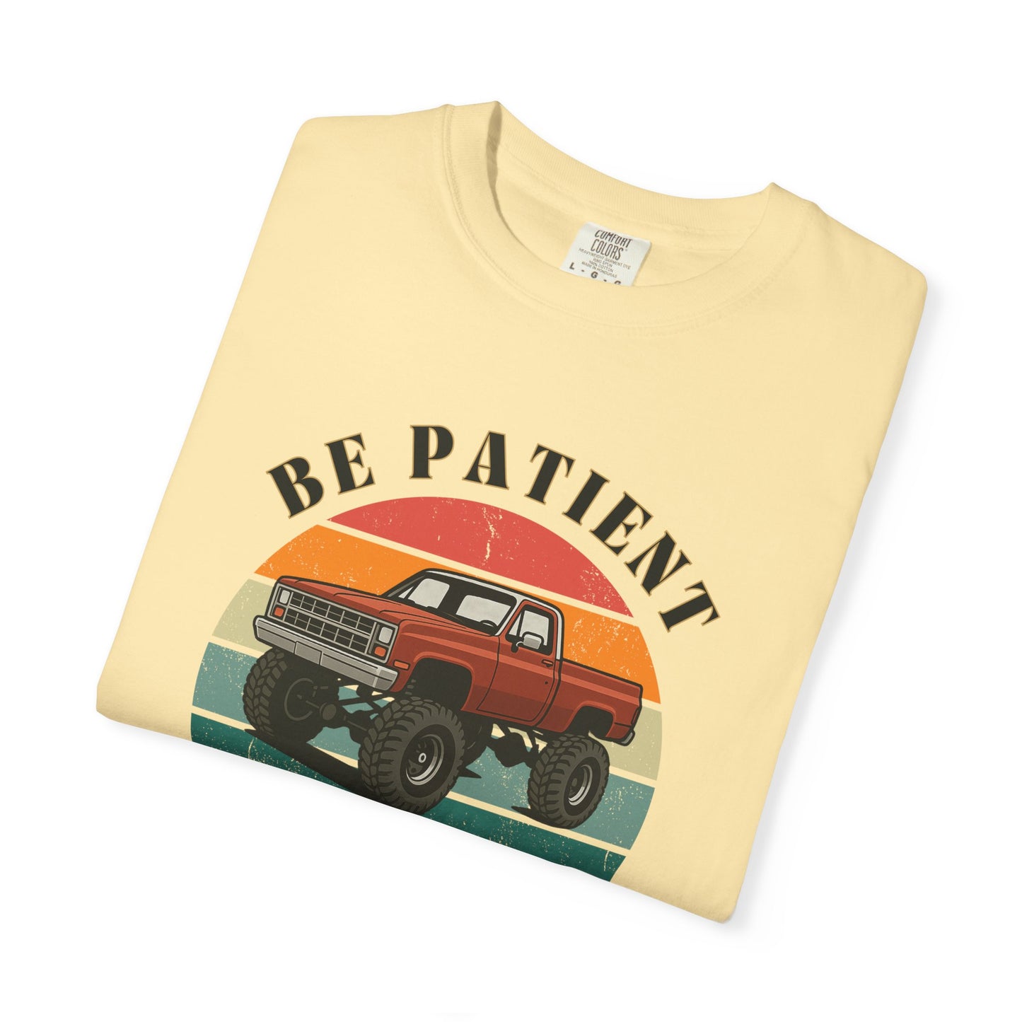 Retro 90s Graphic Tee - Vintage Style Unisex T-Shirt, Casual Wear, Gifts, Summer Style, Be Patient Design