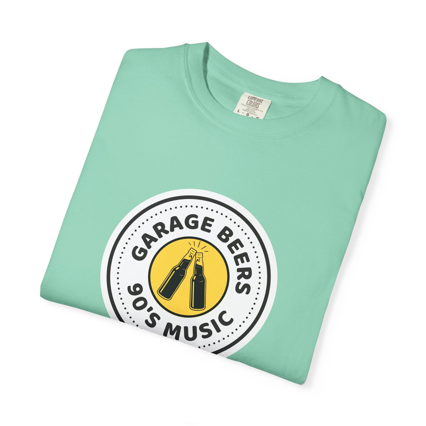 90's Music Garage Beers T-Shirt, Vintage Vibe Tee, Unisex Casual Shirt, Perfect for Parties, Music Lovers Gift, Retro Style Clothing