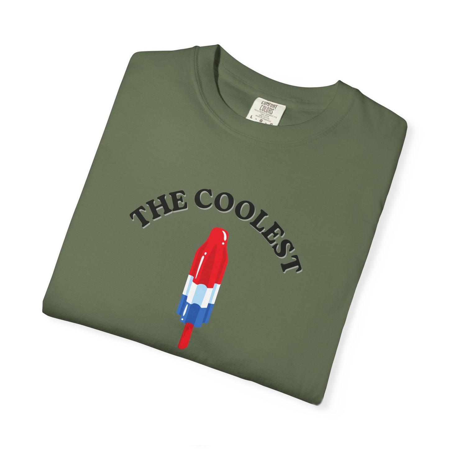 Coolest Pop T-Shirt, Fun Summer Tee, Unisex Graphic Tee, Ice Cream Lover Gift, Beach Party Shirt, Creative Summer Apparel