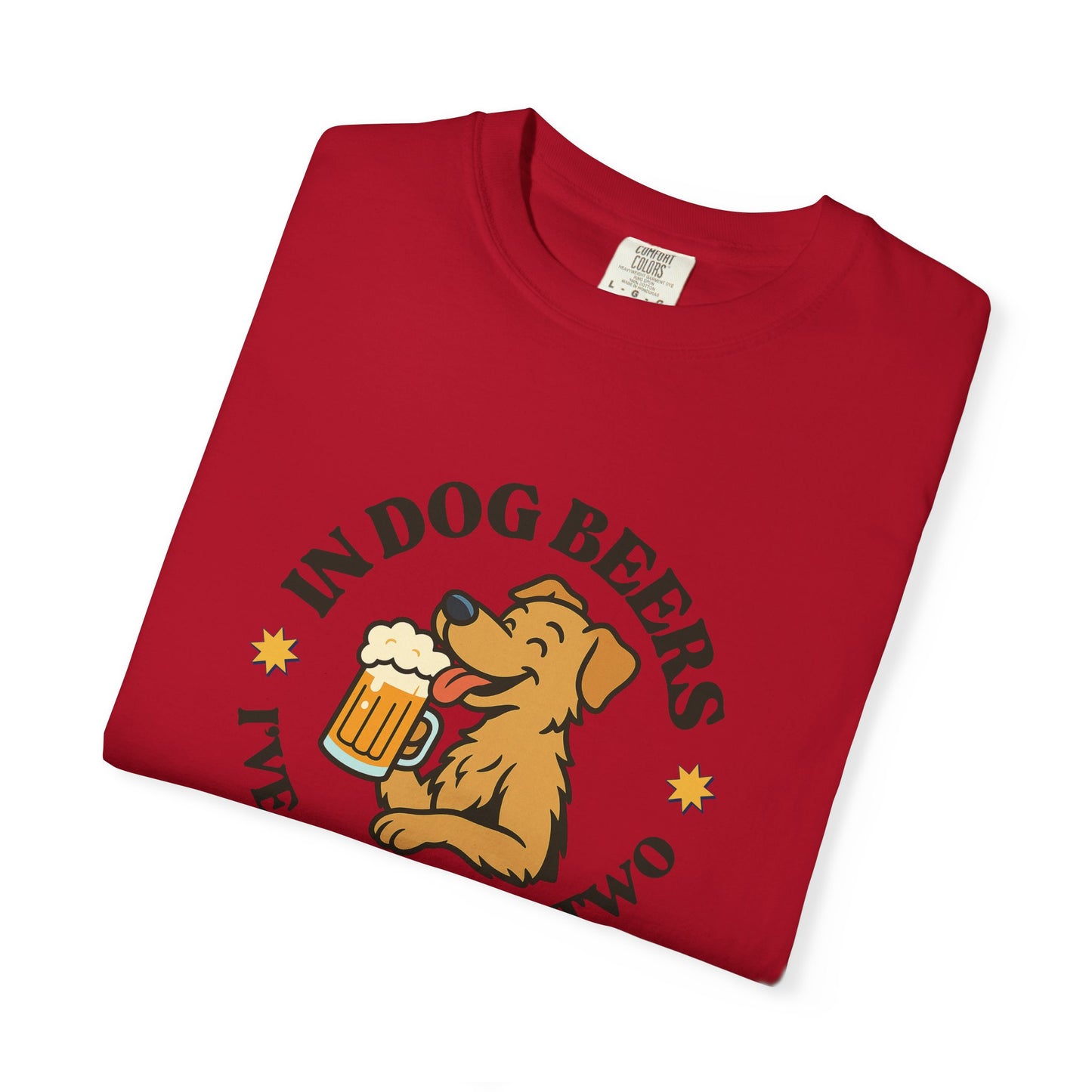 Funny Dog Beer T-shirt
