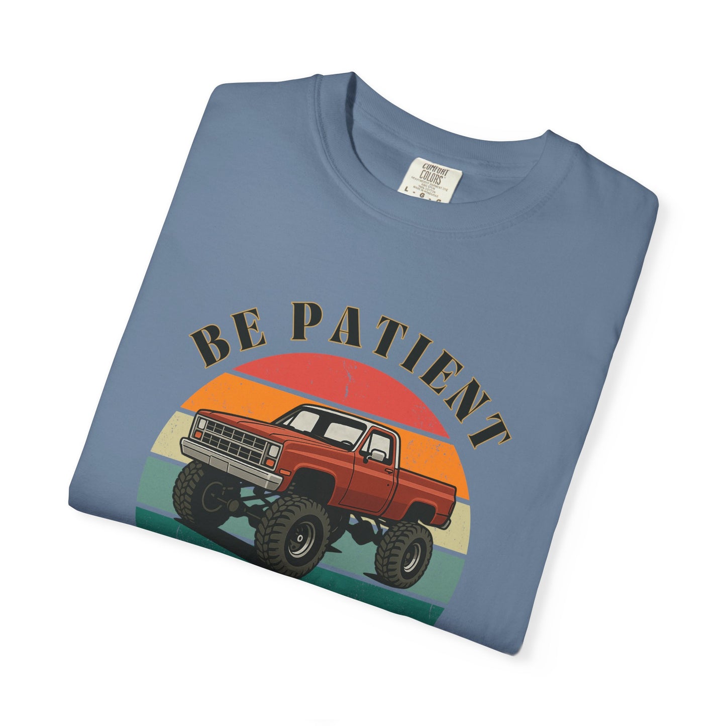 Retro 90s Graphic Tee - Vintage Style Unisex T-Shirt, Casual Wear, Gifts, Summer Style, Be Patient Design